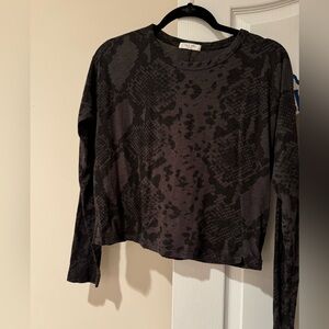 Rag and Bone Lightly Cropped Long Sleeve